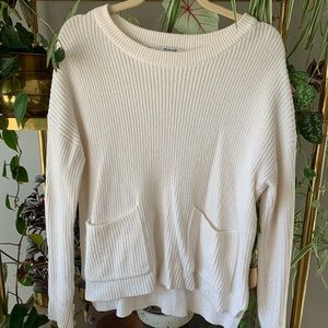 Madewell cream sweater
